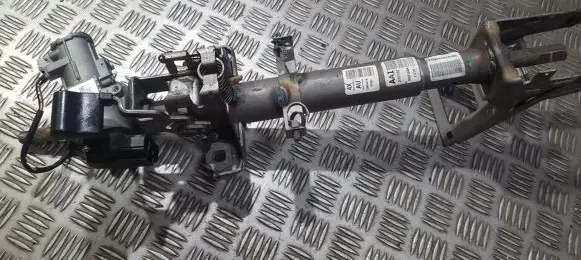 Steering wheel axle