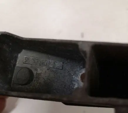 Peugeot 407 Front door exterior handle 9658401680