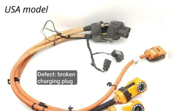 Porsche Taycan 9J1 Electric car charging cable 9J1971093Q