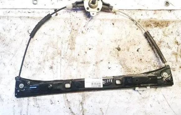 Sliding door window regulator with motor