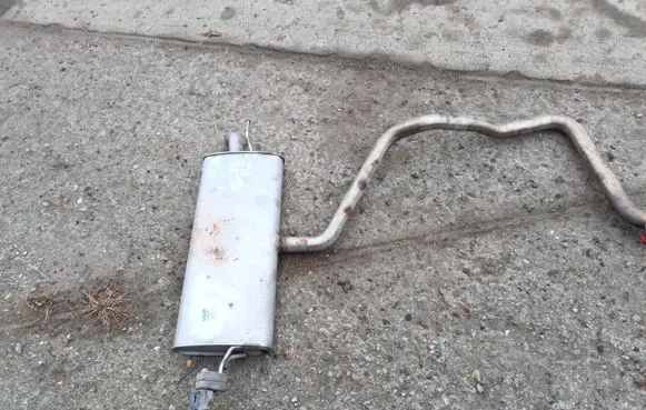 Volkswagen Golf VII Rear muffler/silencer tail pipe 