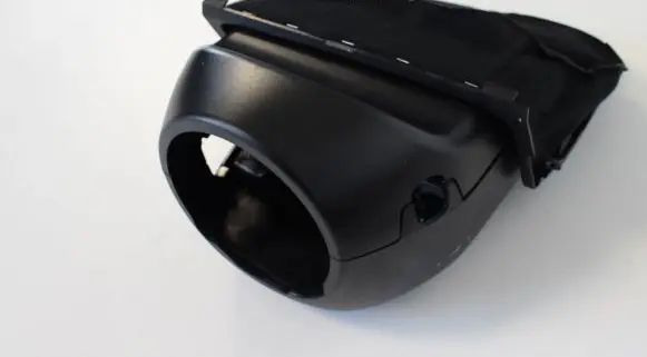 Steering wheel column trim