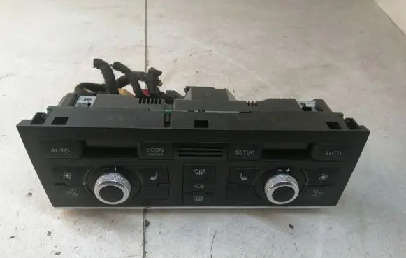 Audi A6 S6 C6 4F Climate control unit 4F1820043AG 4F0910043A 5HB00883351