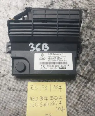 Audi A8 S8 D3 4E Other control units/modules 4E0907280A