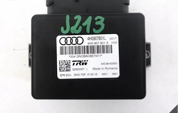 Audi A6 S6 C7 4G Hand brake control module 4H0907801A