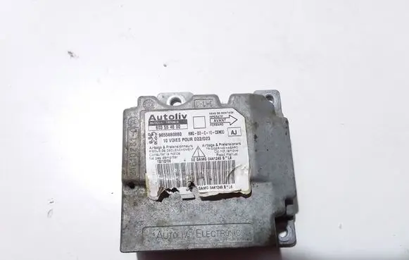 Peugeot 407 Airbag control unit/module 9655880880