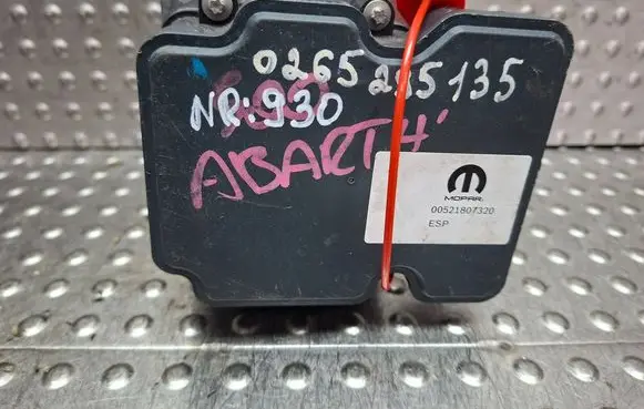 Fiat 500 ABS control unit/module S27624930 52180732 0265295134