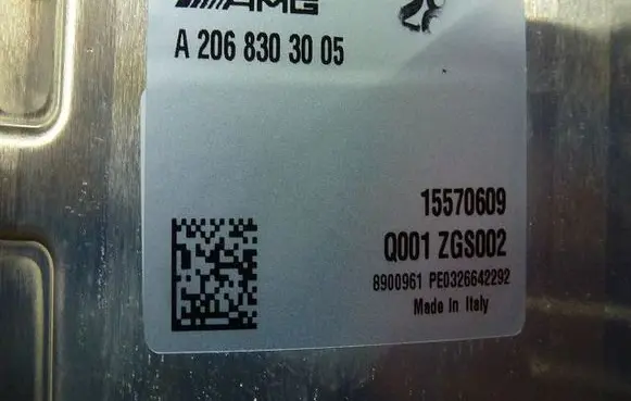 Mercedes-Benz SL AMG R230 Air conditioning (A/C) expansion valve A2068303005