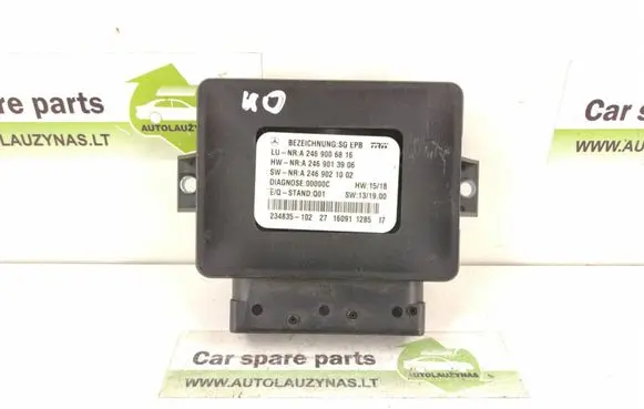 Mercedes-Benz B W246 W242 Hand brake control module 2469006816 2469013906