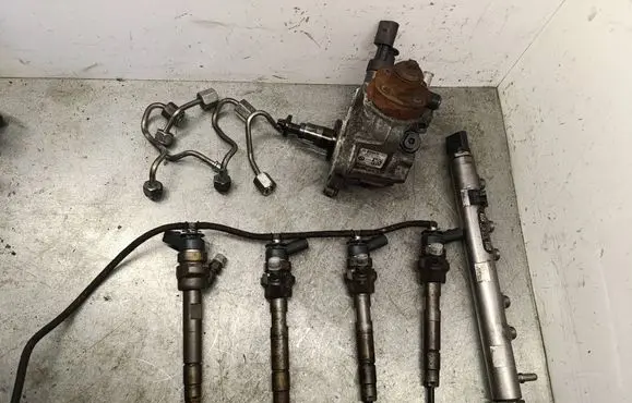 BMW 3 E90 E91 Fuel injection system set 0445110289 780912702 0445010506