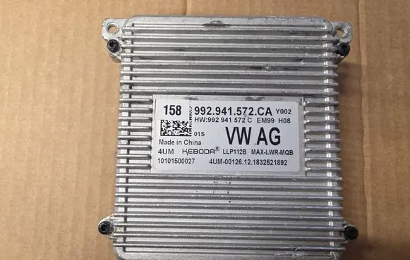 Volkswagen PASSAT B8 LED ballast control module 992941572CA