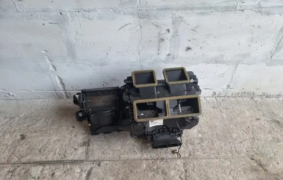 Interior heater climate box assembly