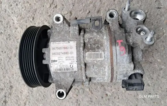 Peugeot 308 Air conditioning (A/C) compressor (pump) 9675657880 4070014664 9809274880