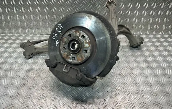 Front wheel hub spindle knuckle