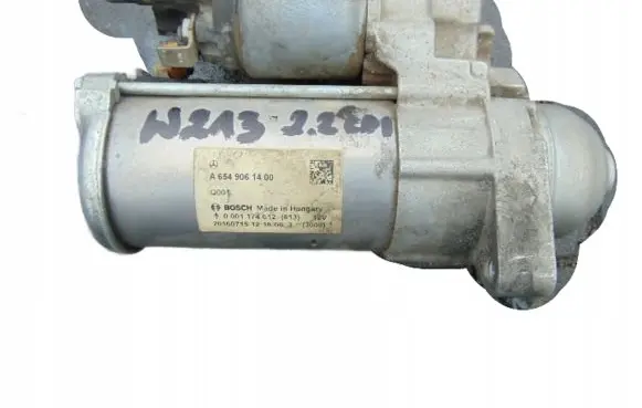 Mercedes-Benz E W213 Starter motor A654906140000