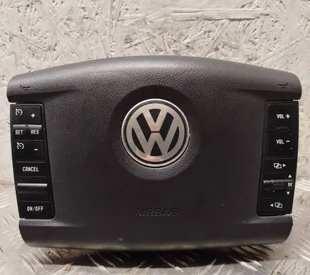 Volkswagen Touareg I Steering wheel airbag 7L6880201EG