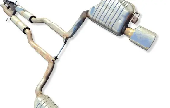 Audi RS6 Muffler/silencer 4F0253611AF 4F0000120L