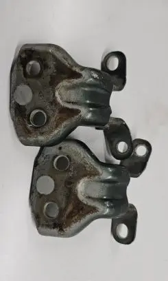 Front door hinge set