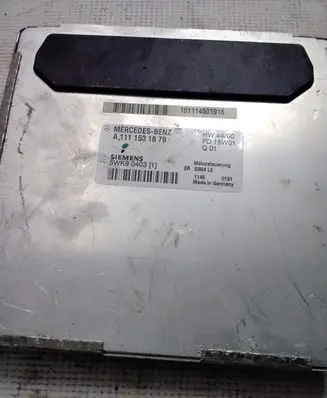 Mercedes-Benz C W203 Engine control unit/module A1111531879 5WK90403