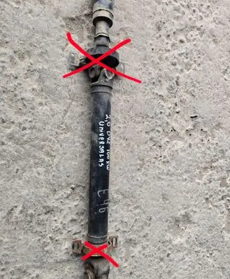 BMW 3 E46 Drive shaft (set)