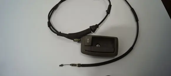 Fiat Ducato Engine bonnet/hood lock release cable 735536905