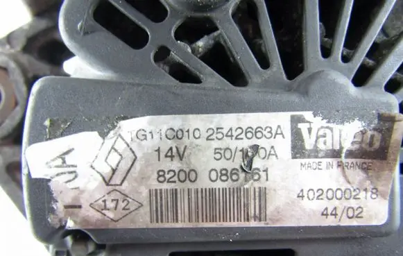 Renault Megane II Generator/alternator 8200086161