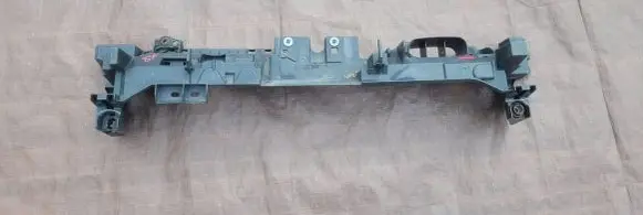 Engine bonnet/hood lock trim molding