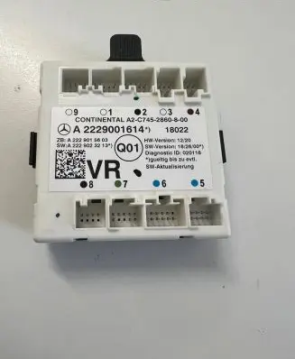 Mercedes-Benz GLC X253 C253 Door control unit/module A2229001614 A2229015603 7452860800
