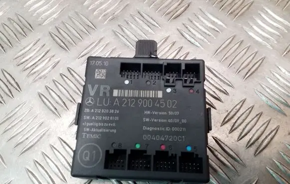 Mercedes-Benz E W212 Door control unit/module A2129004502