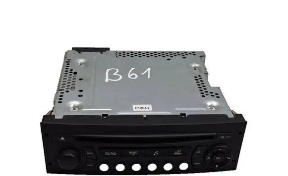 Citroen C3 Radio/CD/DVD/GPS head unit 96775574XT