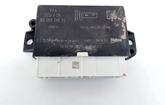 Citroen Berlingo Parking PDC control unit/module 9836044880
