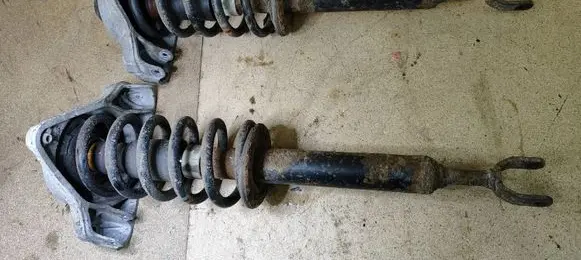 Audi A4 S4 B6 8E 8H Front shock absorber with coil spring