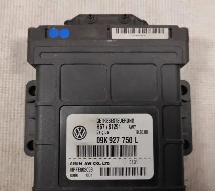 Volkswagen Transporter - Caravelle T5 Gearbox control unit/module 09K927750L H67S1291 MPFE002093