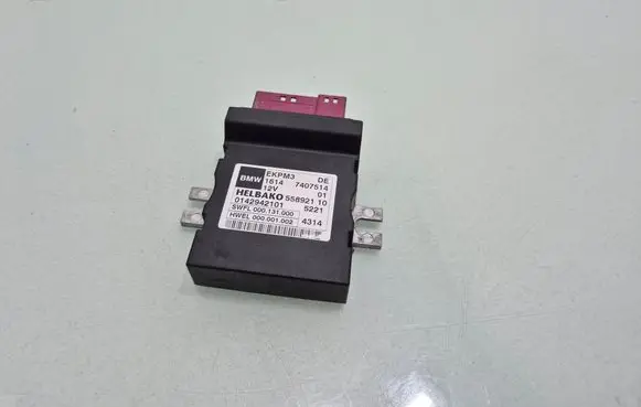 BMW 5 F10 F11 Fuel injection pump control unit/module 7407514