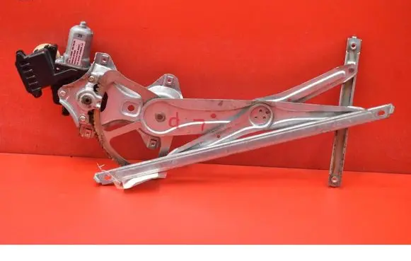 Front door window regulator with motor