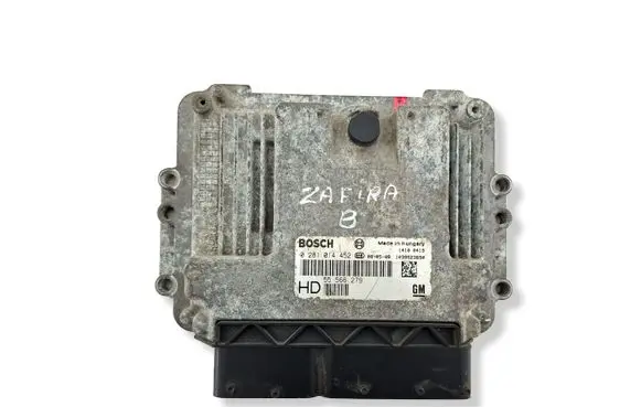 Opel Zafira B Engine control unit/module 55566279 0281014452