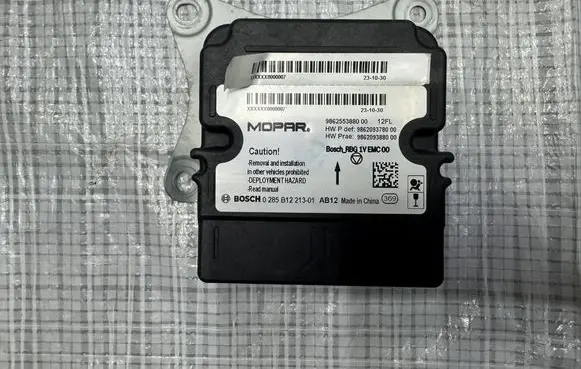 Fiat Panda III Airbag control unit/module 9862553880