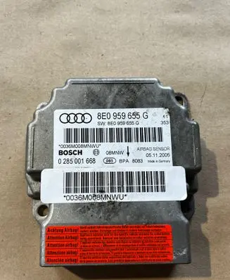 Audi A4 S4 B7 8E 8H Airbag control unit/module 8E0959655G 0285001668