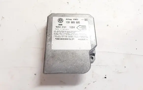 Volkswagen Sharan Airbag control unit/module 1C0909605 5WK43121 44020605A