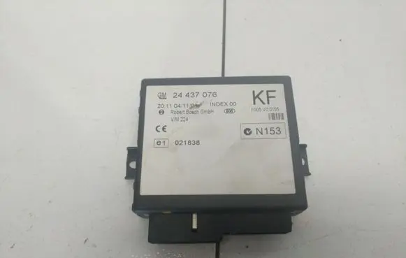 Opel Zafira A Comfort/convenience module 24437076