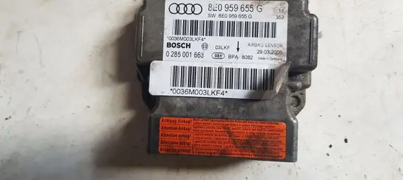Audi A4 S4 B7 8E 8H Airbag control unit/module 8E0959655G