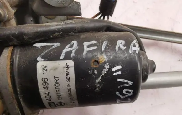 Opel Zafira A Front wiper linkage and motor 404496 6141A