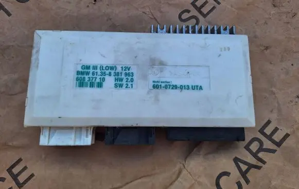 BMW 5 E39 Comfort/convenience module 61358381963 60837710 6010729013TA