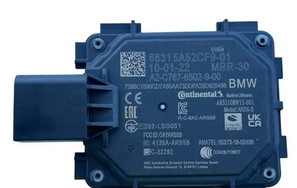 BMW X5 G05 Distronic sensor radar 5A52CF9 66315A52CF9 66315A80820