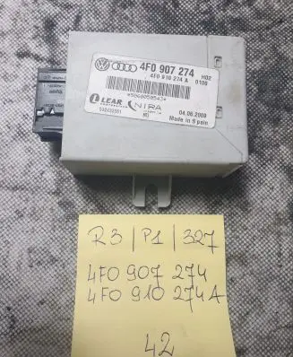 Audi A6 S6 C6 4F Tire pressure control unit 4F0907274