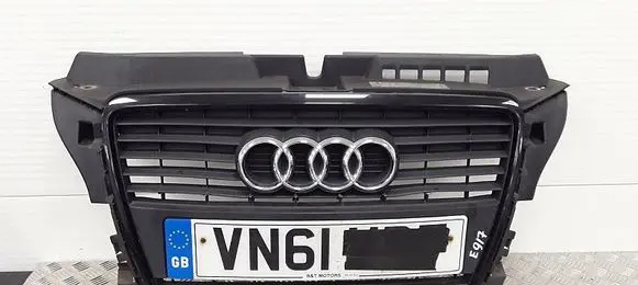 Audi A3 S3 A3 Sportback 8P Front bumper lower grill 8p0853037