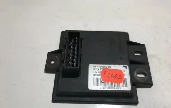 Peugeot 607 Ignition amplifier control unit 9641004580 lot61