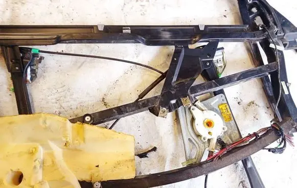 Audi A4 S4 B5 8D Sliding door window regulator with motor 8d0837397d
