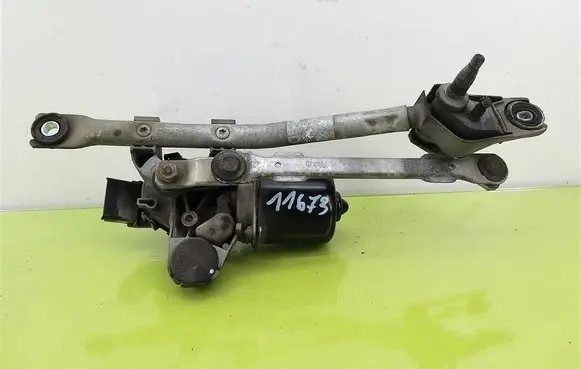 Front wiper linkage