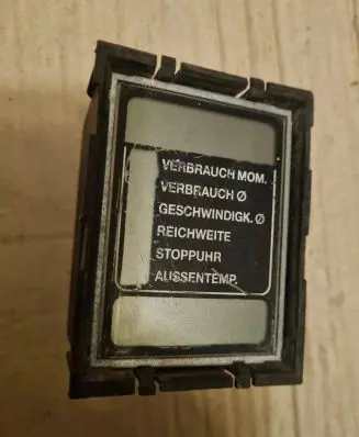Opel Calibra Screen/display/small screen 90228341 5WK7331